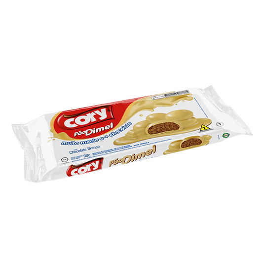 Pão Dimel Cory Chocolate Branco 90g
